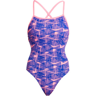 FUNKITA STRAPPED IN BAR BARA Women's Swimsuit (One Piece) Blue/Pink 2020 0